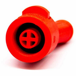 XTRM Bouchon Diffuseur avec Stop Snffr Double Large Rouge